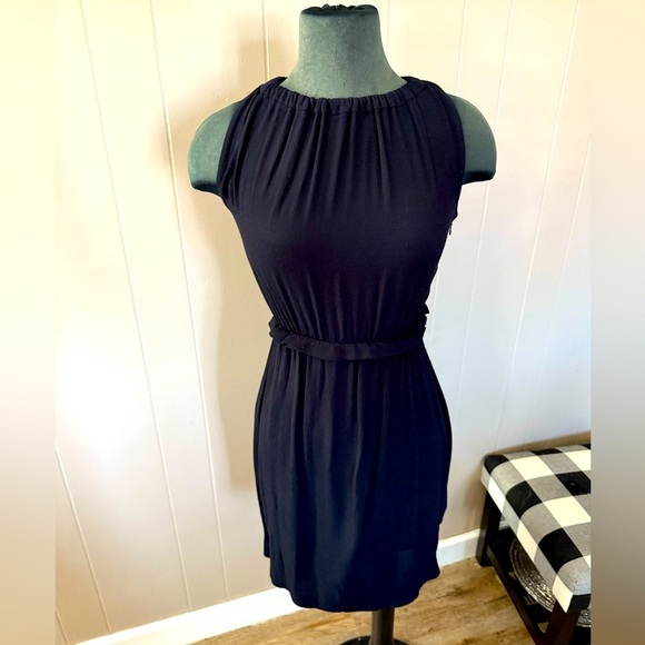 Kate Spade • Katia High Neck Tie Back Dress - Picture 2 of 15